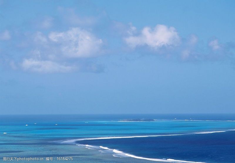 天海一线图片素材