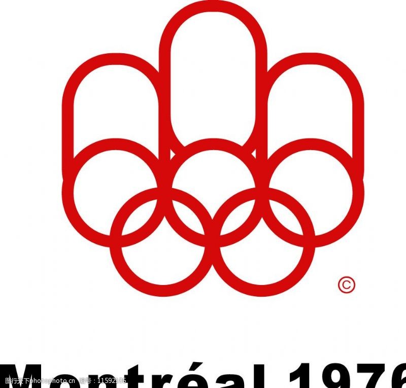 奥运会1976年奥会运会标图片