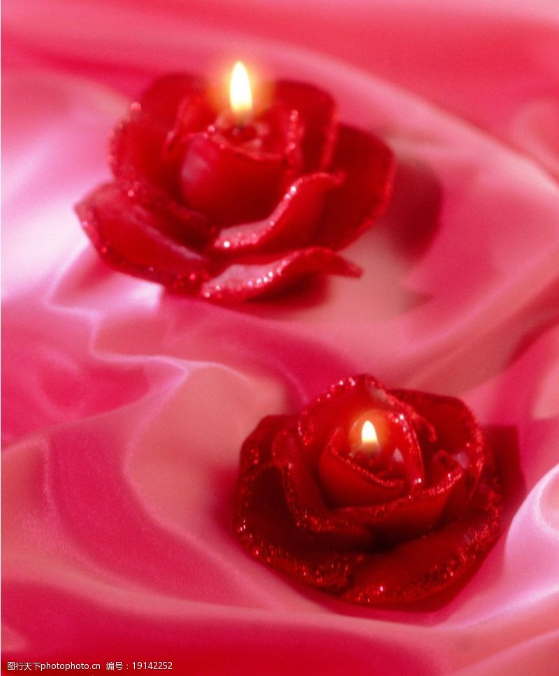 300dpi玫瑰烛光背景素材图片