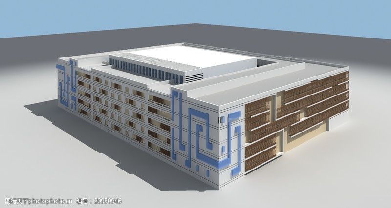 国内建筑设计案例平顶山市博物馆文化艺术中心设计方案0085