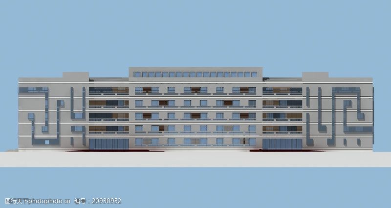 国内建筑设计案例平顶山市博物馆文化艺术中心设计方案0087