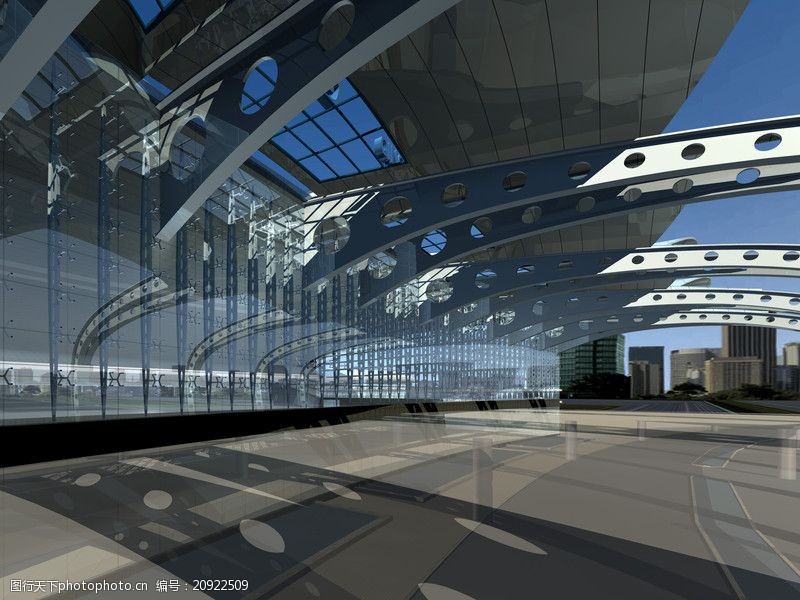国内建筑设计案例青岛流亭机场航站楼0002