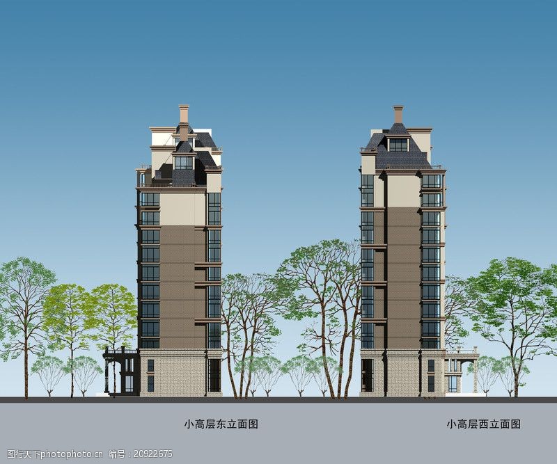 国内建筑设计案例魏玛花园博威镇江小区0010