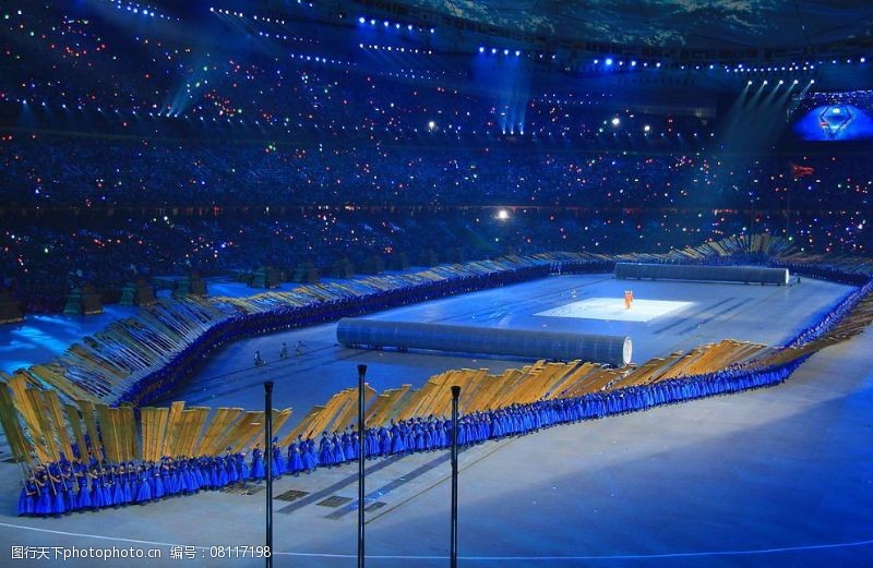 北京奥运会开幕式船海上丝路图片