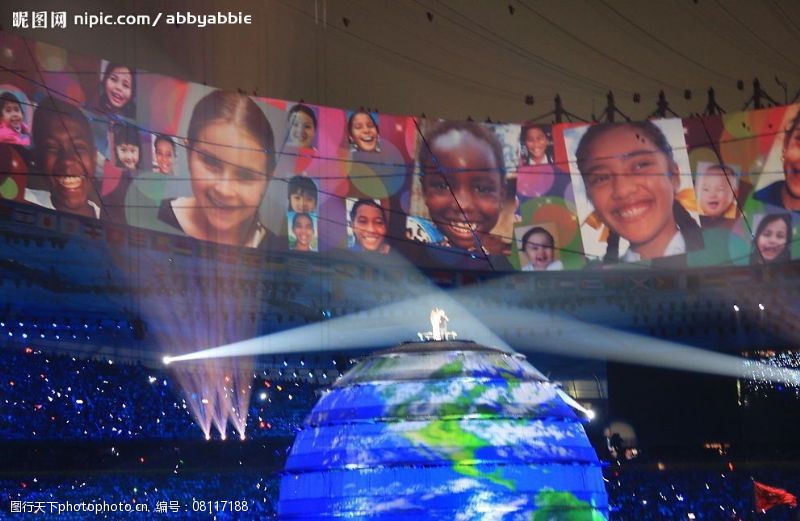 北京奥运会开幕式演唱主题歌图片