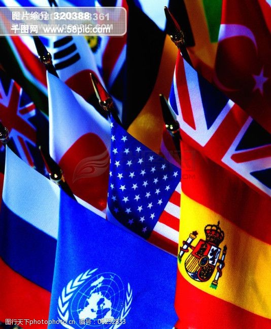 国家的象征世界旗帜国旗国家代表象征广告素材大辞典
