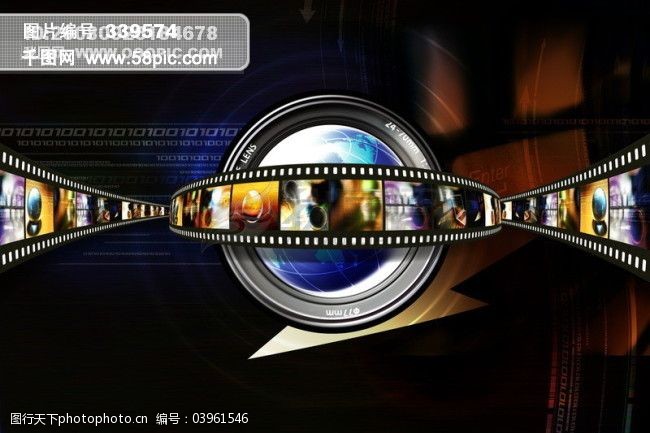 胶卷免费下载摄影机录像机电子科技胶卷psd分层素材源文件09韩国设计元素
